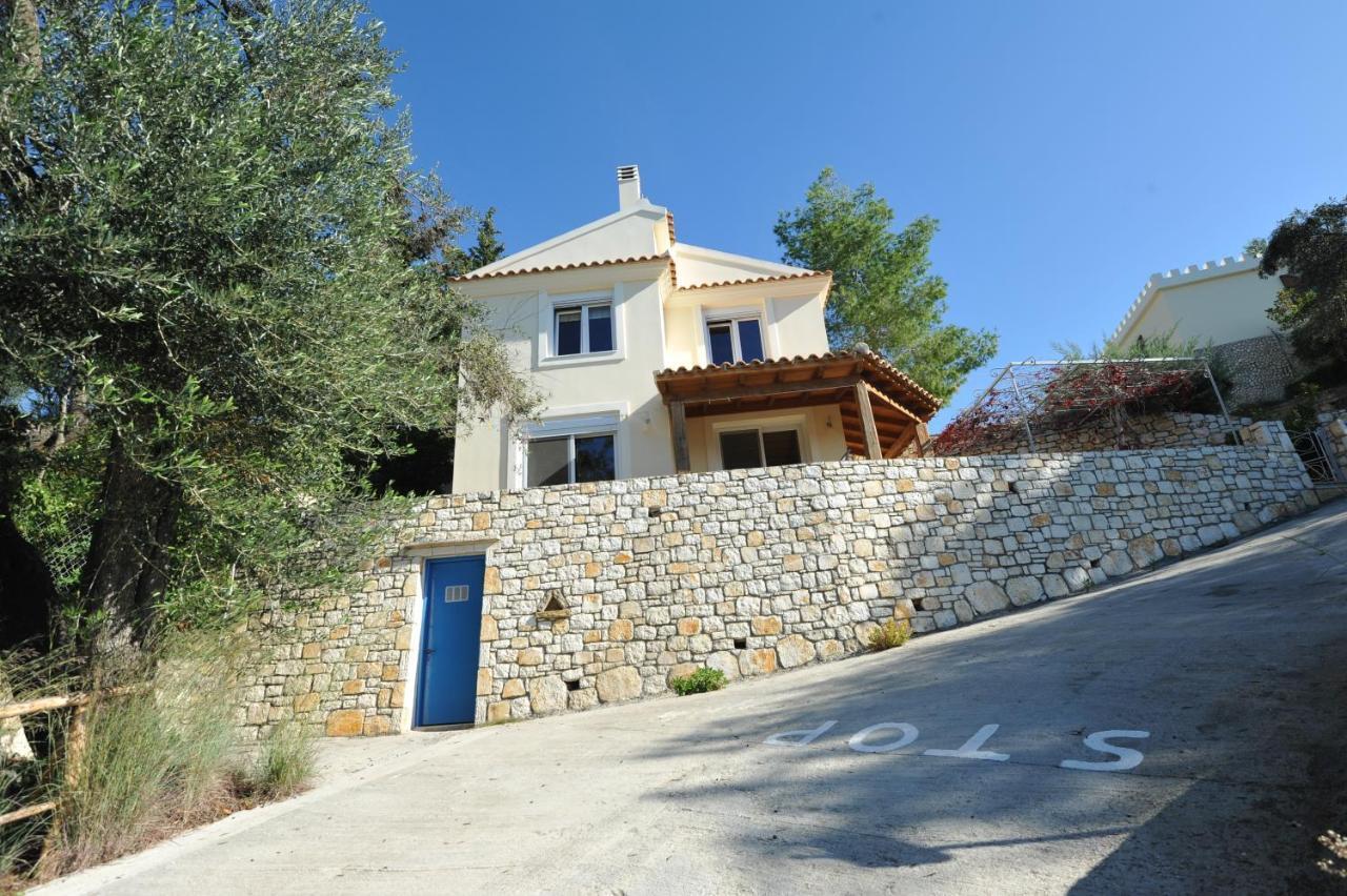 Villa Theodora View Apartments Zeys Ájosz Jeórjosz Págon Kültér fotó